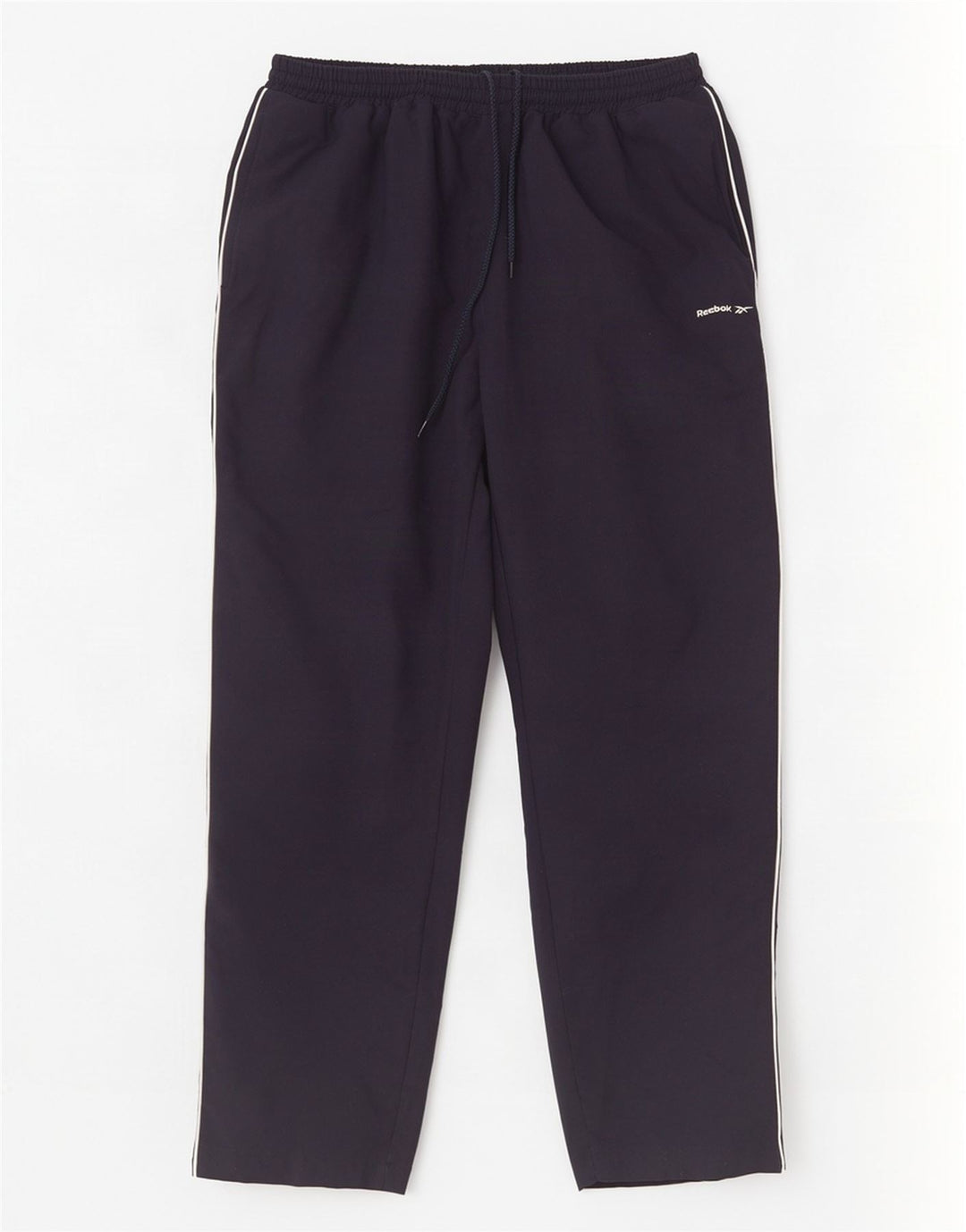 Pantaloni da tuta da uomo Reebok XL blu navy in poliestere