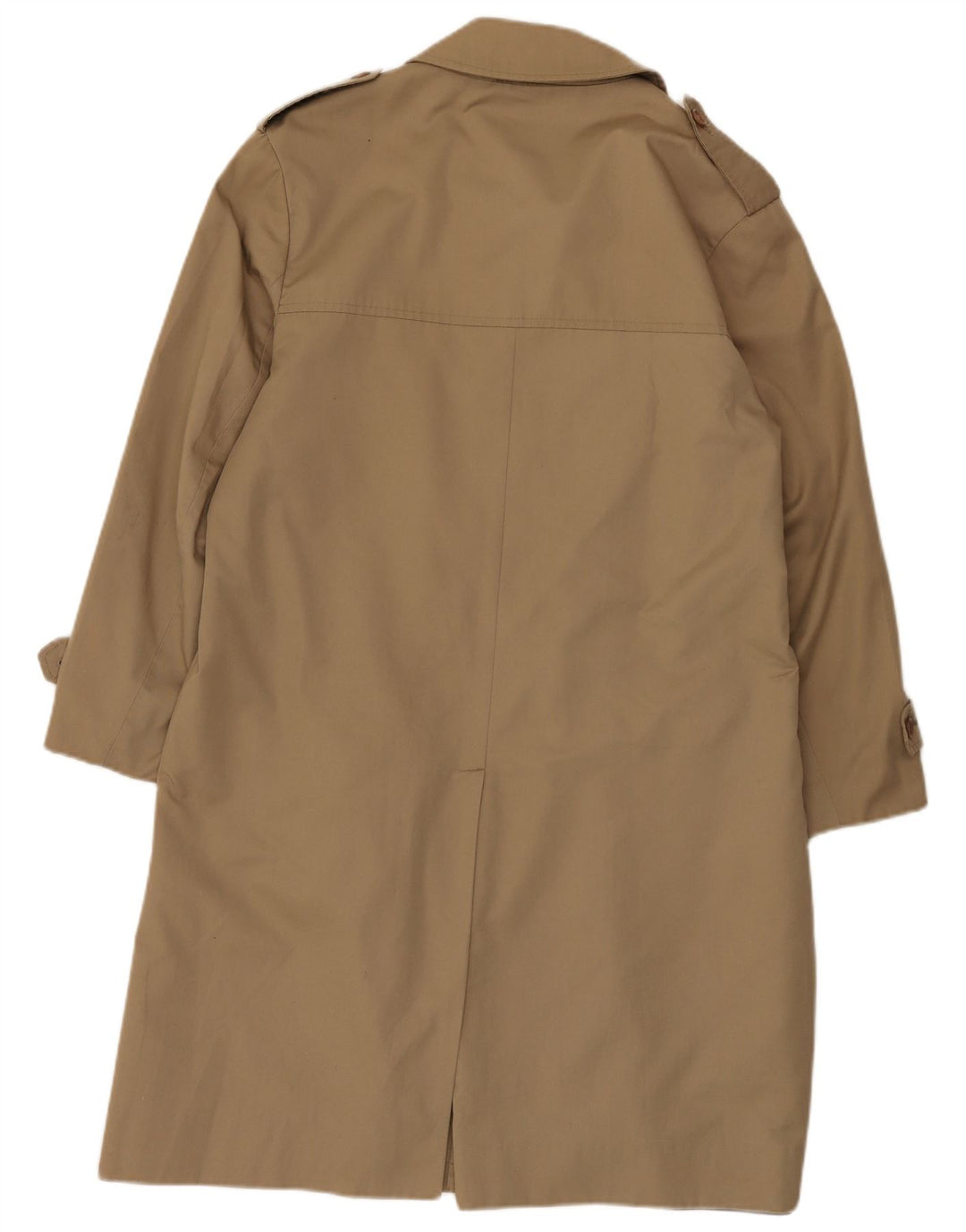 Trench da uomo vintage UK 36 piccolo beige classico