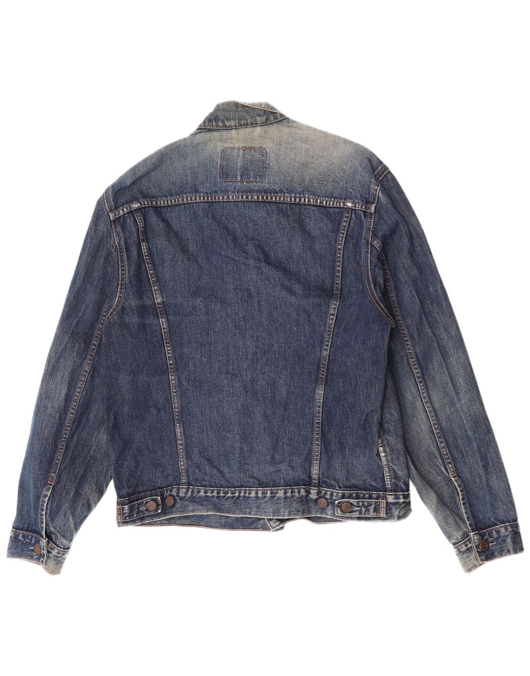Levi's Uomo 70503 Giacca di jeans UK 40 Large Blu Cotone