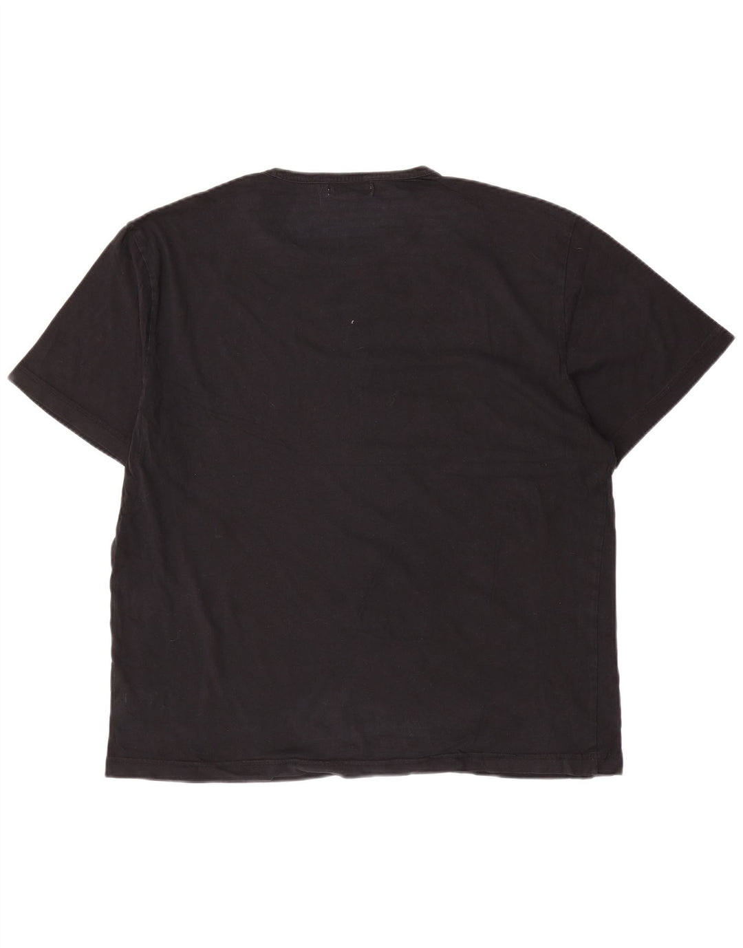 CALVIN KLEIN T-shirt grafica da uomo Top XL in cotone nero