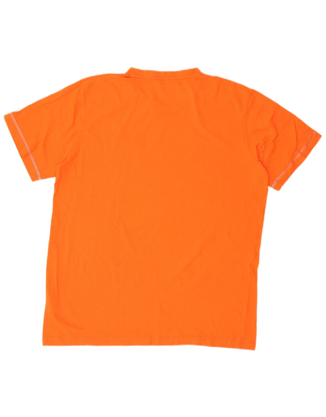 T-shirt da uomo Lotto Top 2XL in cotone arancione