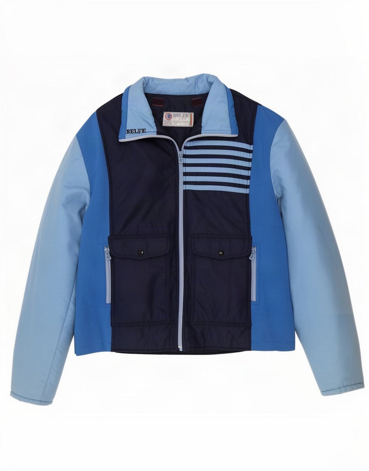 Giacca imbottita Belfe & Uomo IT 58 4XL Blu Colourblock