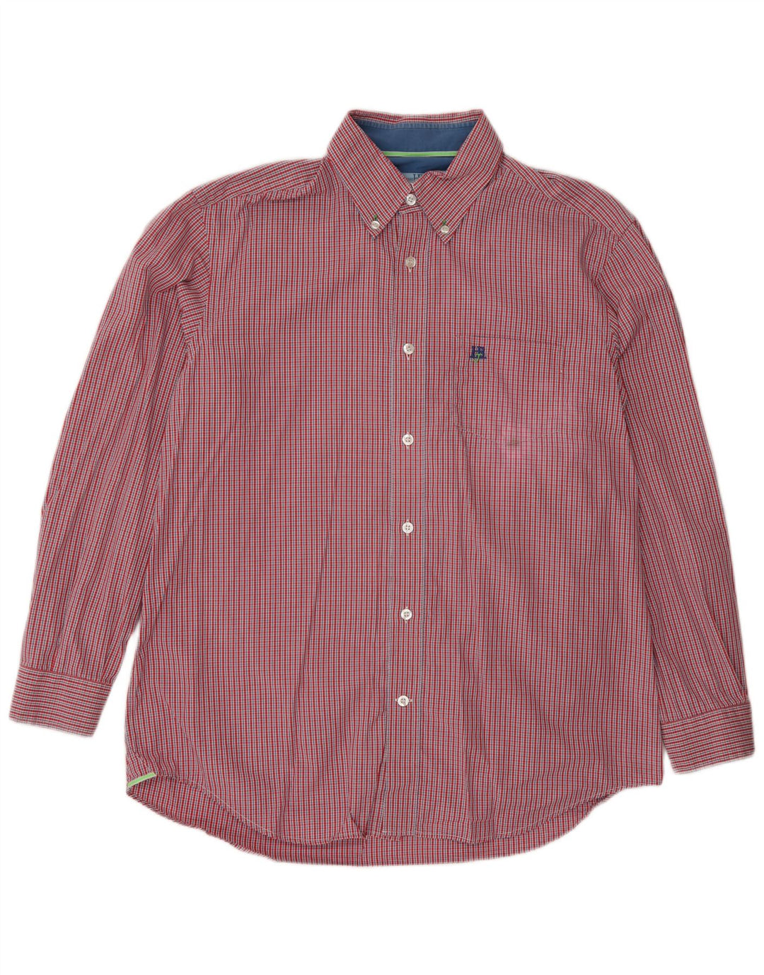 Camicia da uomo Harmont & Blaine XL in cotone a quadretti rossi