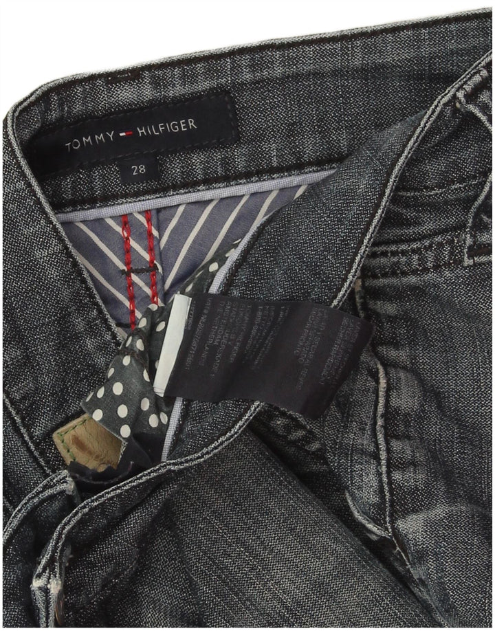 Pantaloncini di jeans Bermuda da donna Tommy Hilfiger W28 cotone blu medio