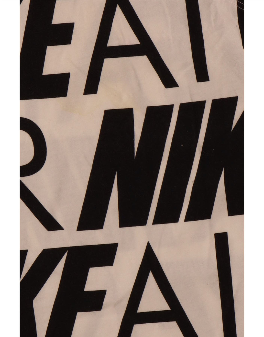 Canotta grafica NIKE per bambina 13-14 anni XL in cotone bianco