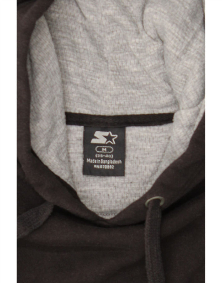 Maglione con cappuccio da uomo Starter, cotone nero medio