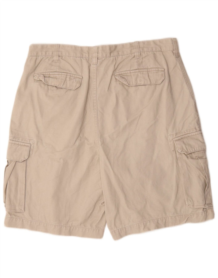 Pantaloncini cargo da uomo Tommy Hilfiger W36 grandi in cotone beige