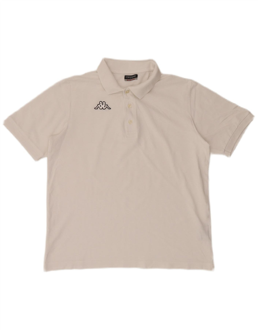 Polo Uomo KAPPA Cotone Medio Bianco