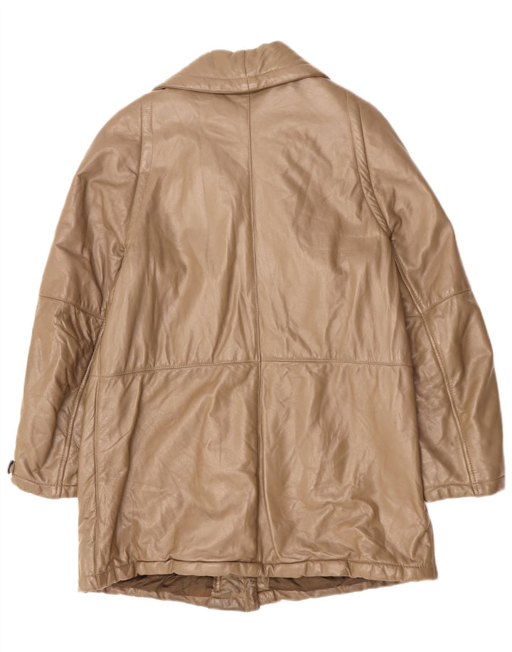 Cappotto in pelle da donna Belfe IT 44 Marrone medio