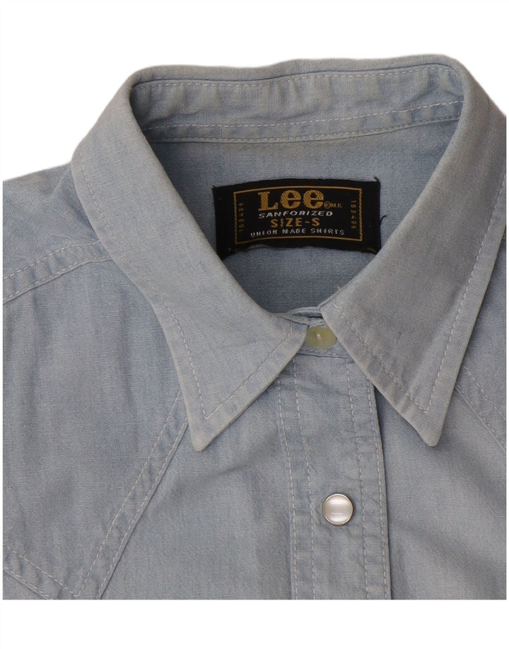 Camicia senza maniche da donna Lee UK 10 piccola blu