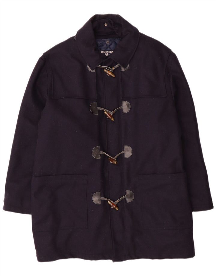 Montgomery da uomo NORTH POLE UK 40 Large in lana blu navy