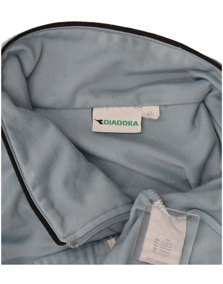 Giacca da tuta da uomo Diadora XL blu poliestere
