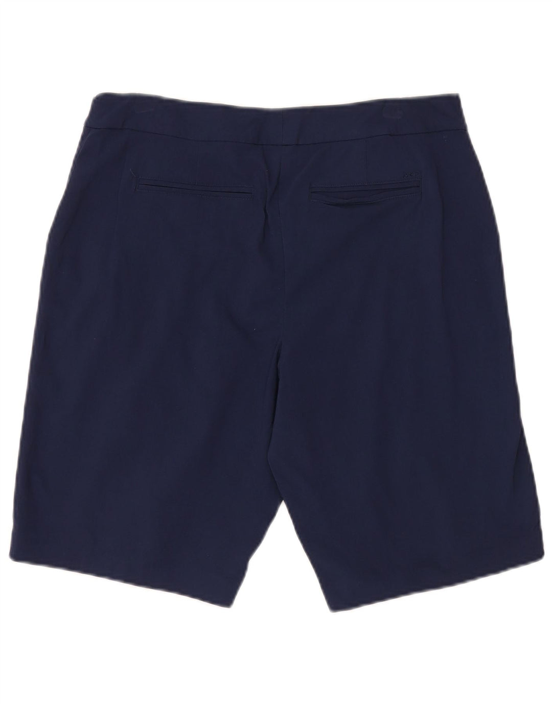 Pantaloncini chino da donna Izod US 12 Large W34 Rayon blu navy
