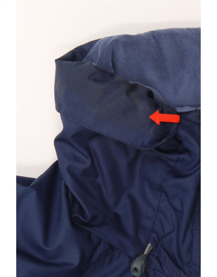 Giacca impermeabile Nikwax Analogy da uomo UK 38 Poliestere blu navy medio