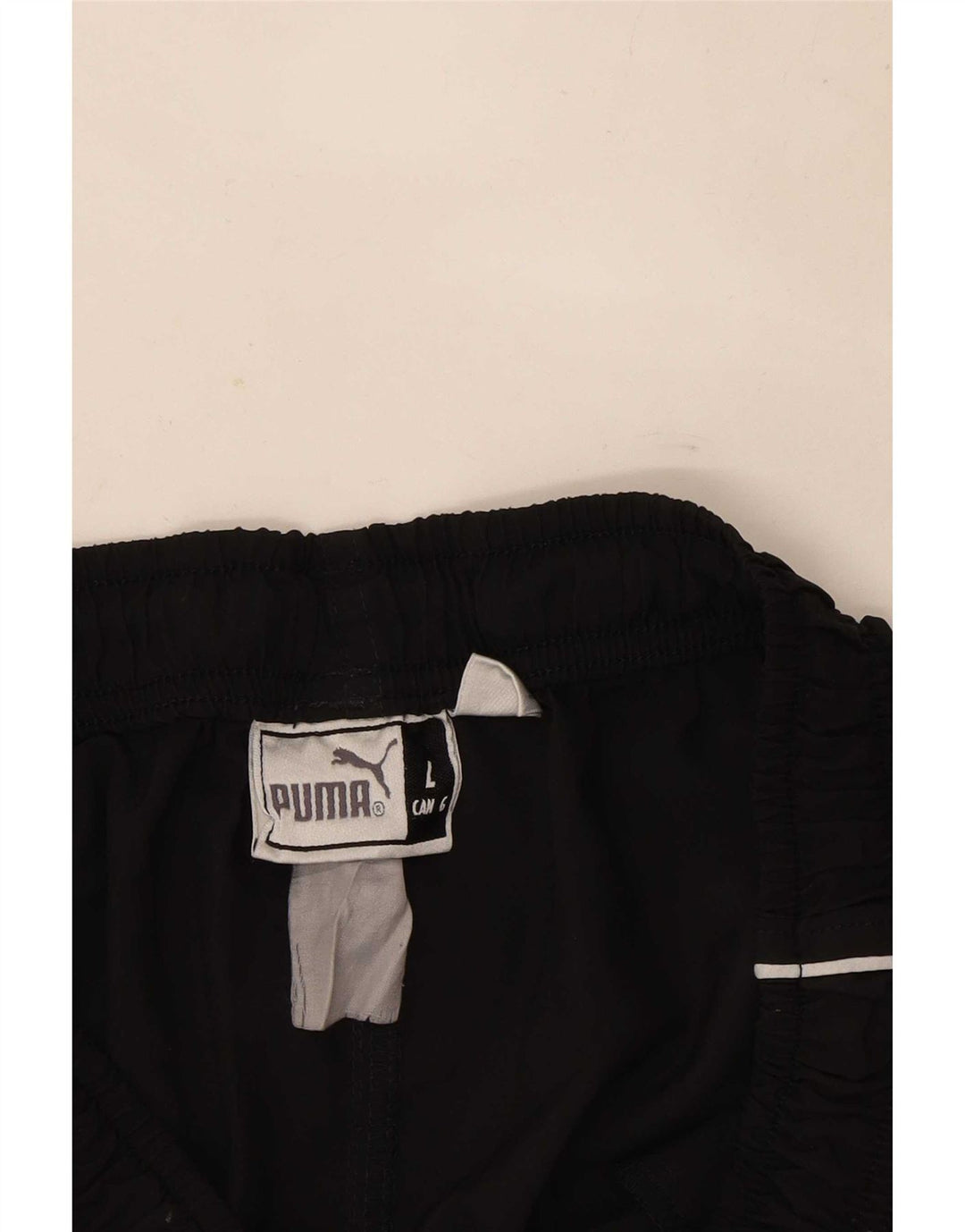 Pantaloncini sportivi Puma da uomo grandi color nero