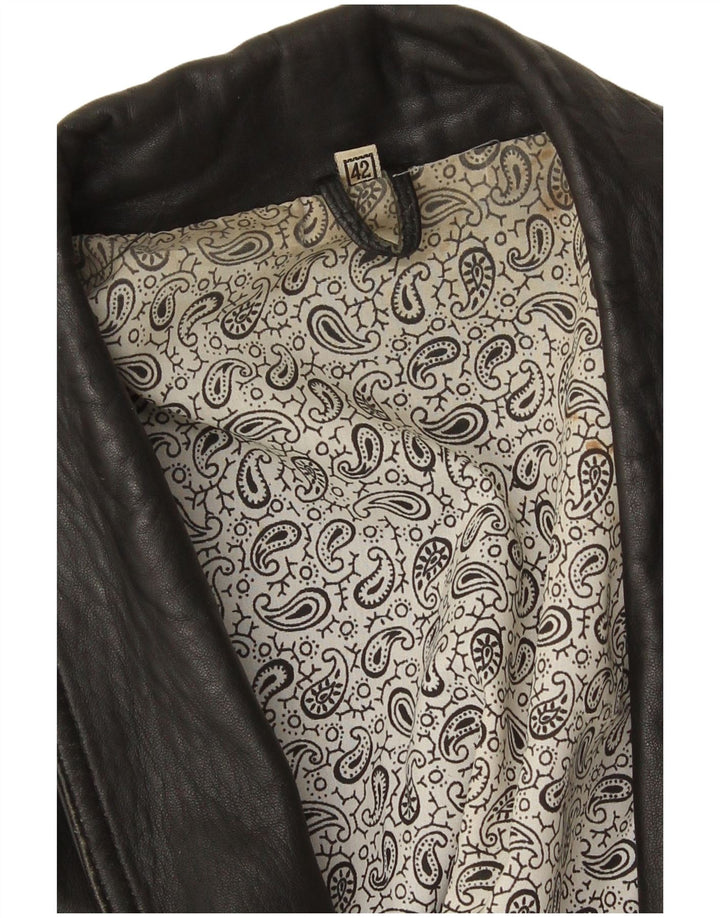 Giacca oversize doppiopetto vintage da uomo EU 42 grande nera