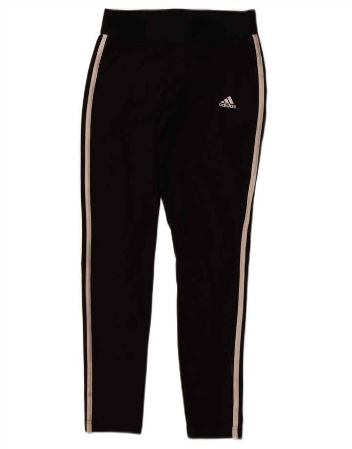 Leggings da donna ADIDAS UK 8/10 piccolo cotone nero