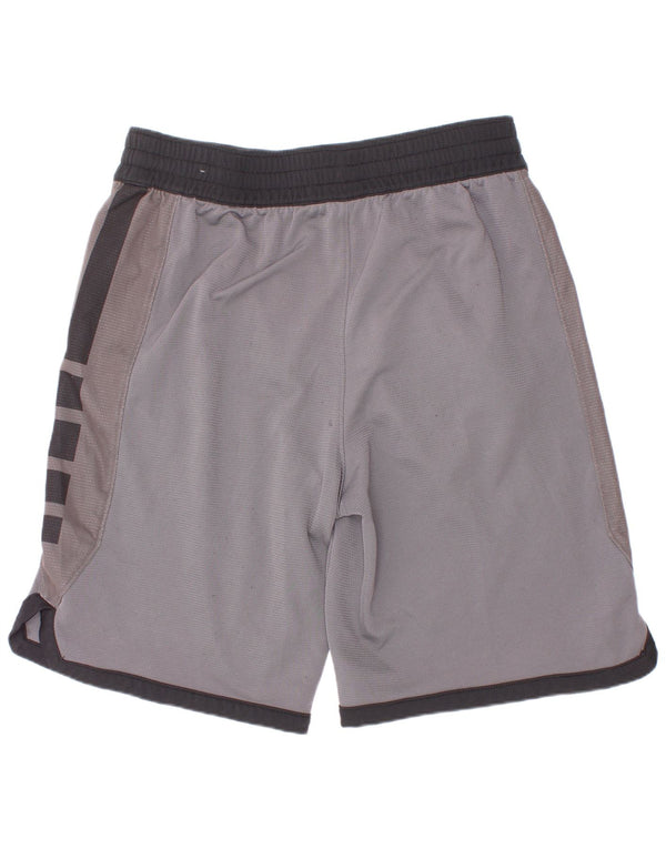 Pantaloncini sportivi Nike da ragazzo Dri Fit Graphic 12-13 anni, poliestere grande grigio