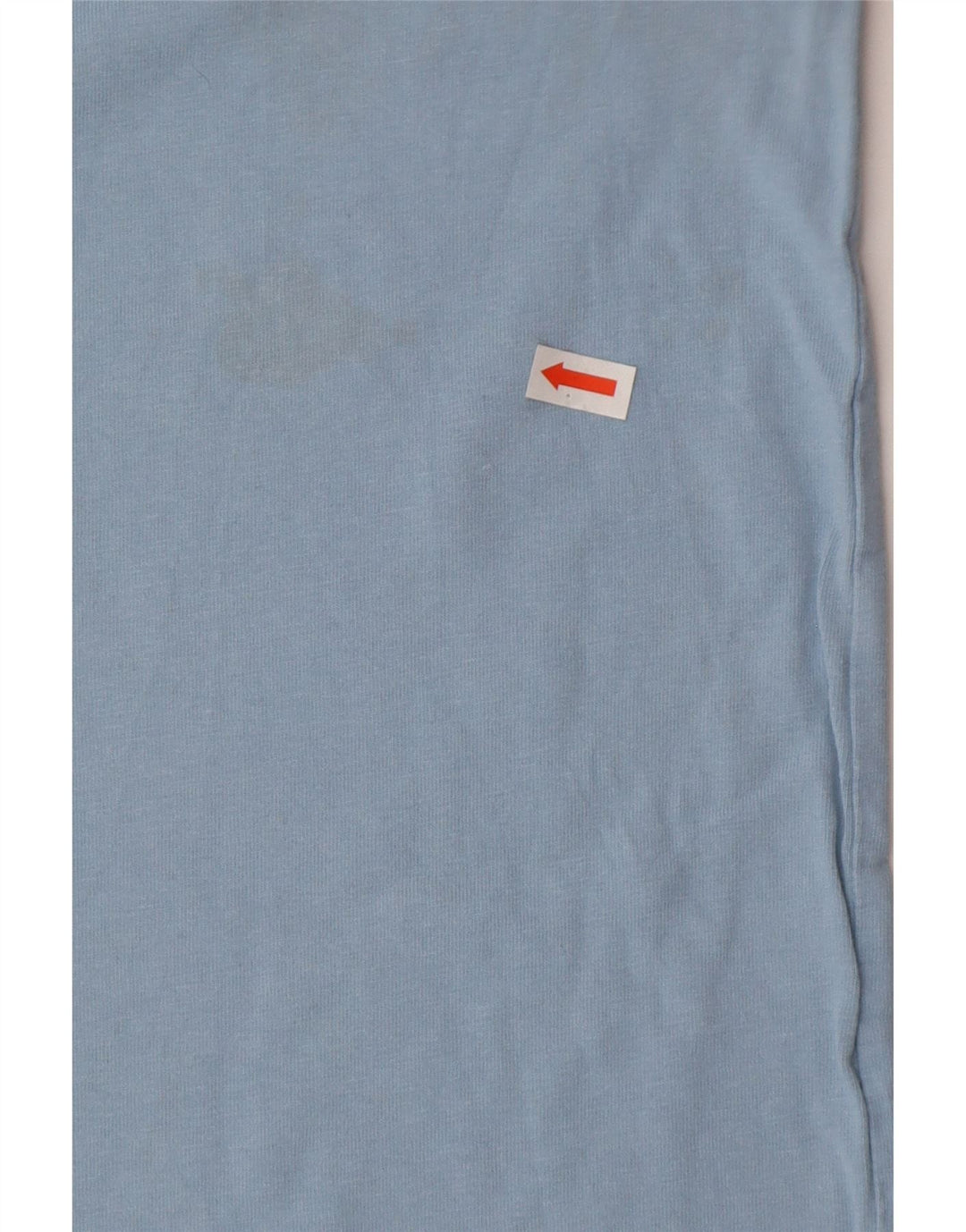 Crew Clothing T-shirt da uomo Top in cotone blu medio
