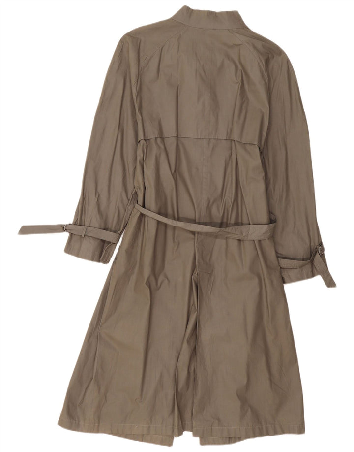 Trench da donna VINTAGE UK 14 Grigio medio
