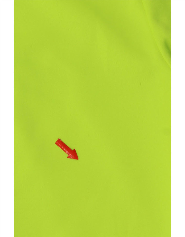 Felpa con cappuccio grafica Nike Dri Fit da uomo, piccola, in poliestere verde