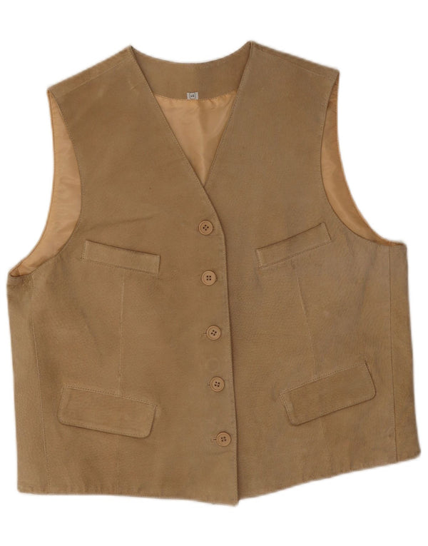 Gilet Vintage da Donna IT 46 Large Beige