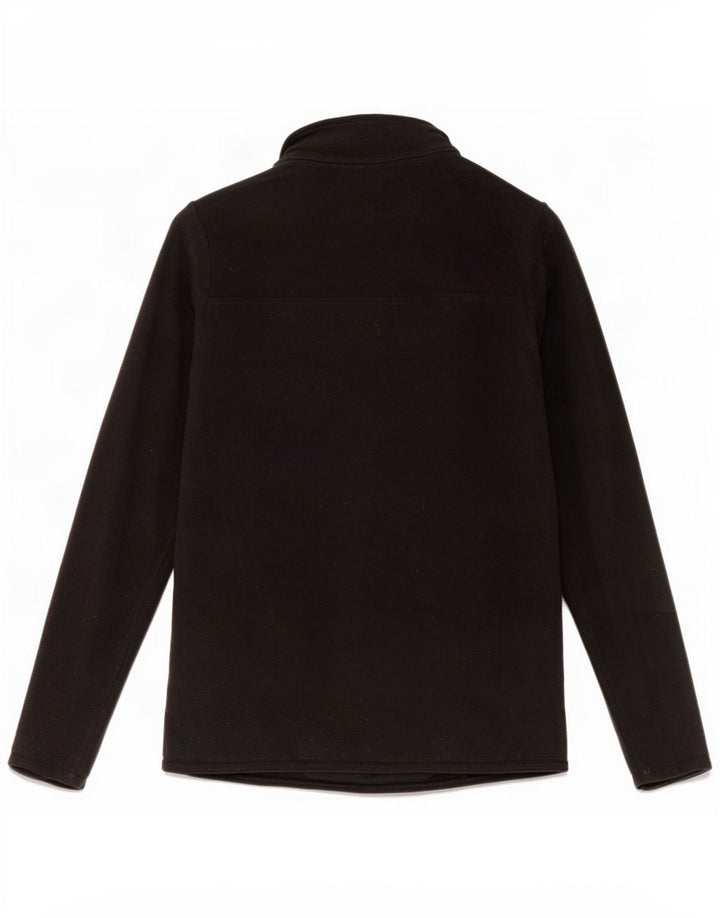 Maglione in pile da donna con collo e zip The North Face UK 10 piccolo poliestere nero
