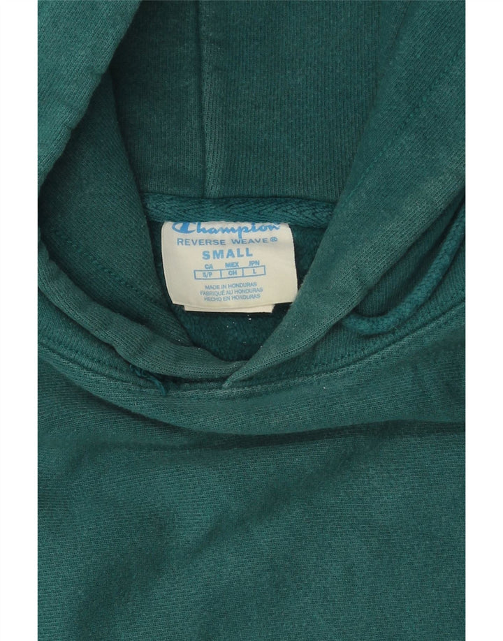 CHAMPION Mens Hoodie Jumper Small Green Cotton Vintage Champion and Second-Hand Champion from Messina Hembry 