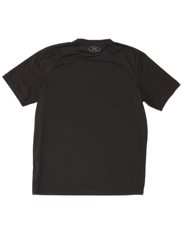 Maglietta Under Armour da uomo Heat Gear Top grande in poliestere nero