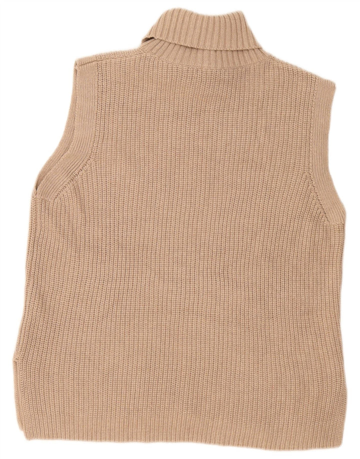 Canotta oversize da donna Marks & Spencer a lunga linea UK 10 piccola Beige