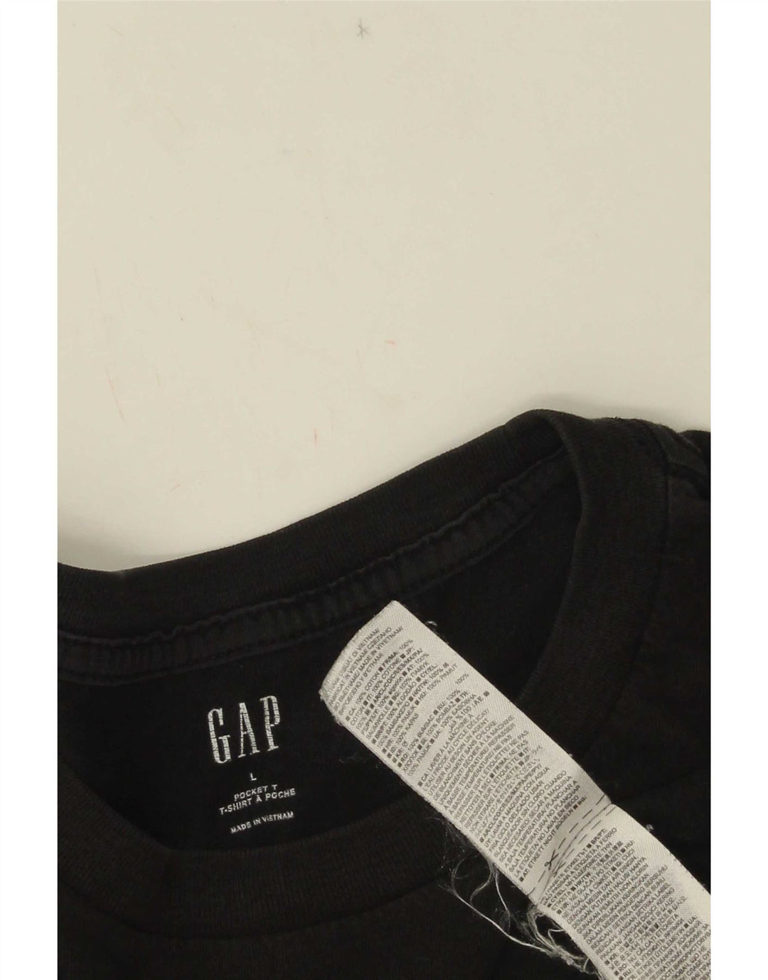 Gap T-shirt da uomo Top Large in cotone nero