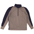 Top da tuta pullover con zip e collo da uomo, taglia media