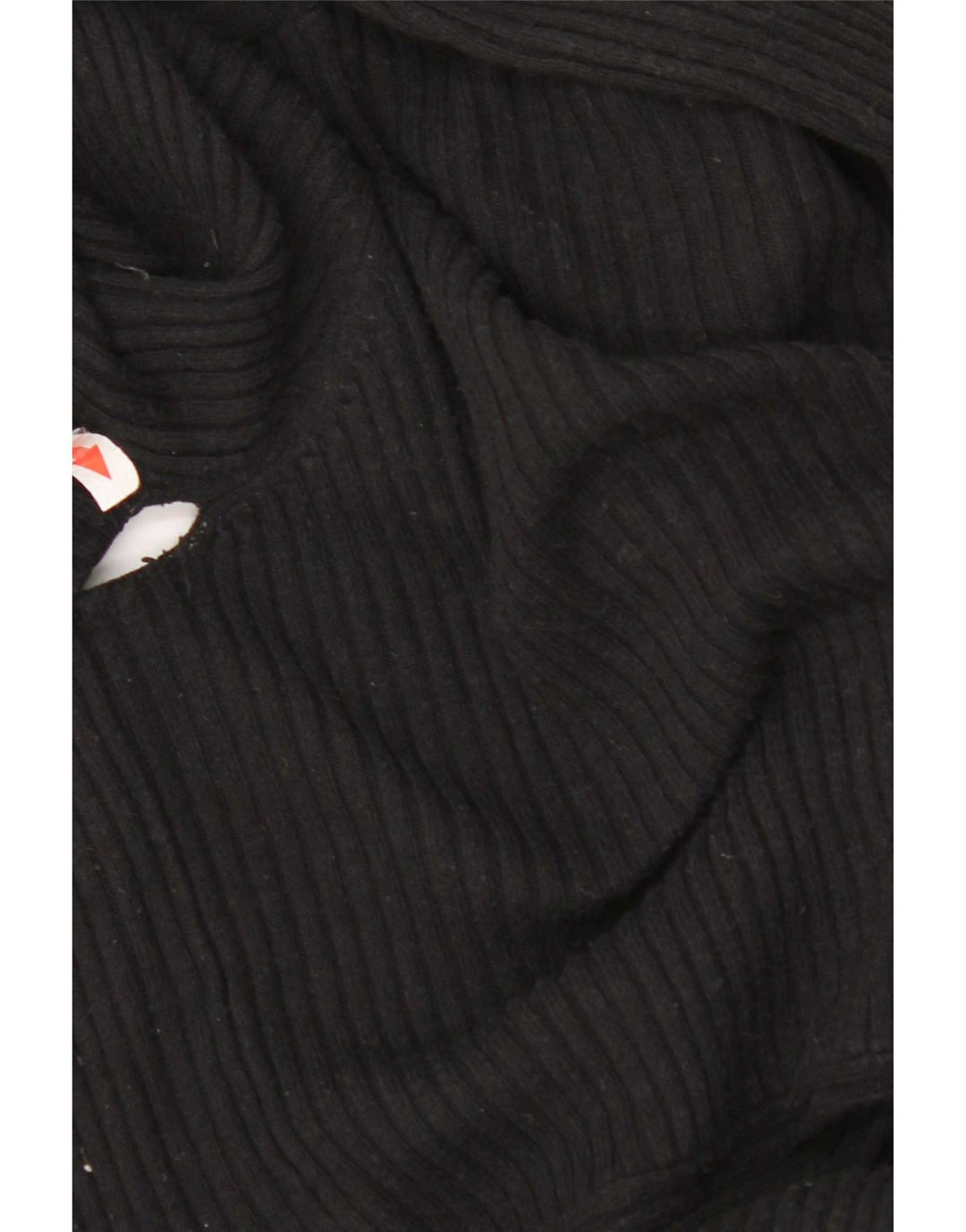 Maglione cardigan asimmetrico da donna Marks & Spencer UK 16 grande nero