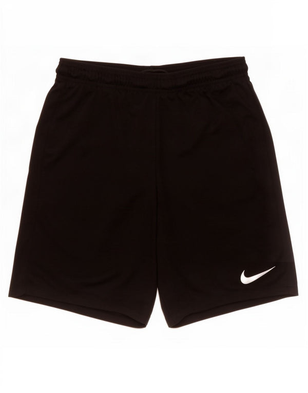 Pantaloncini sportivi Nike Dri Fit da uomo, poliestere medio nero
