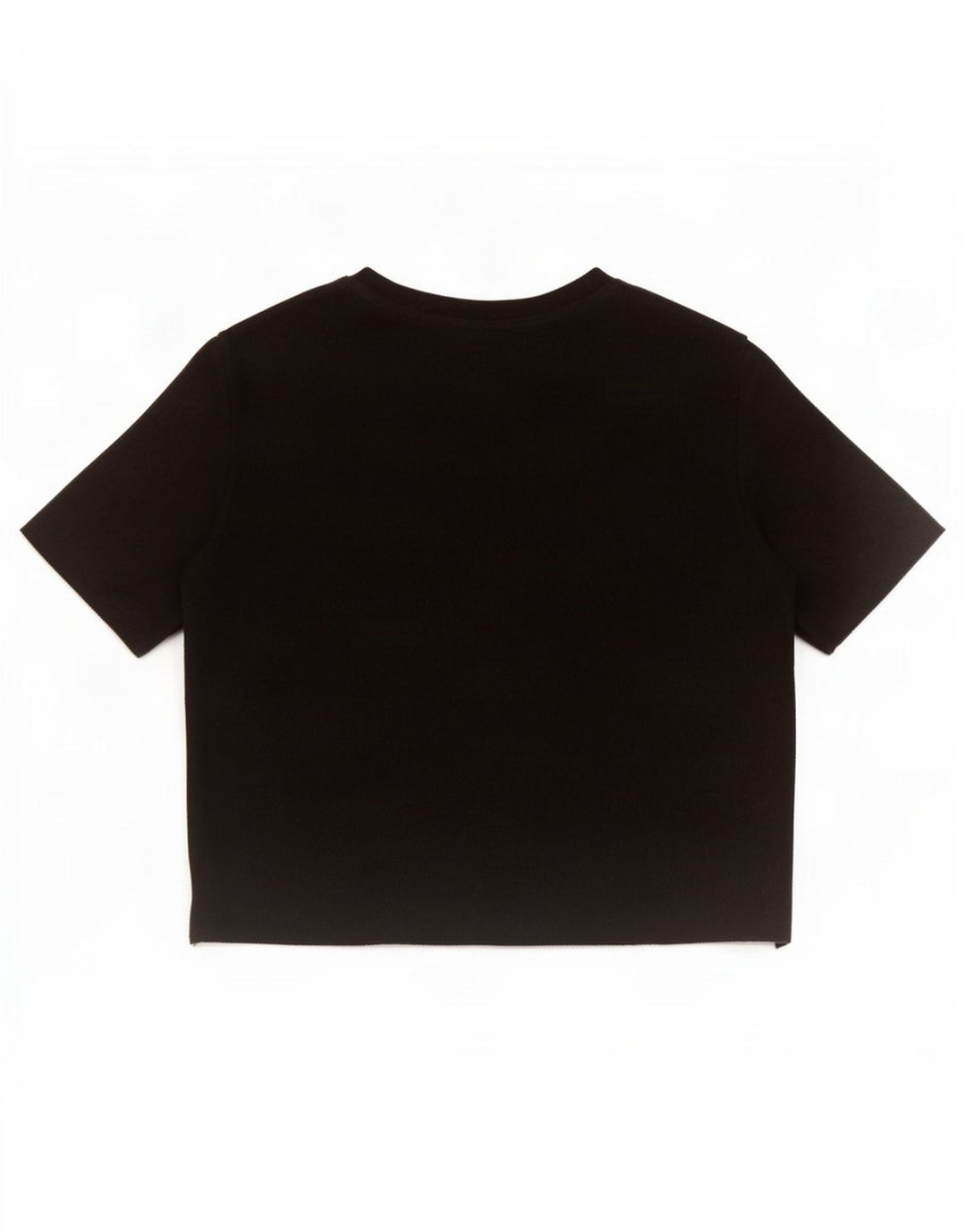 Top corto da donna Zara in camicetta UK 12 cotone nero medio