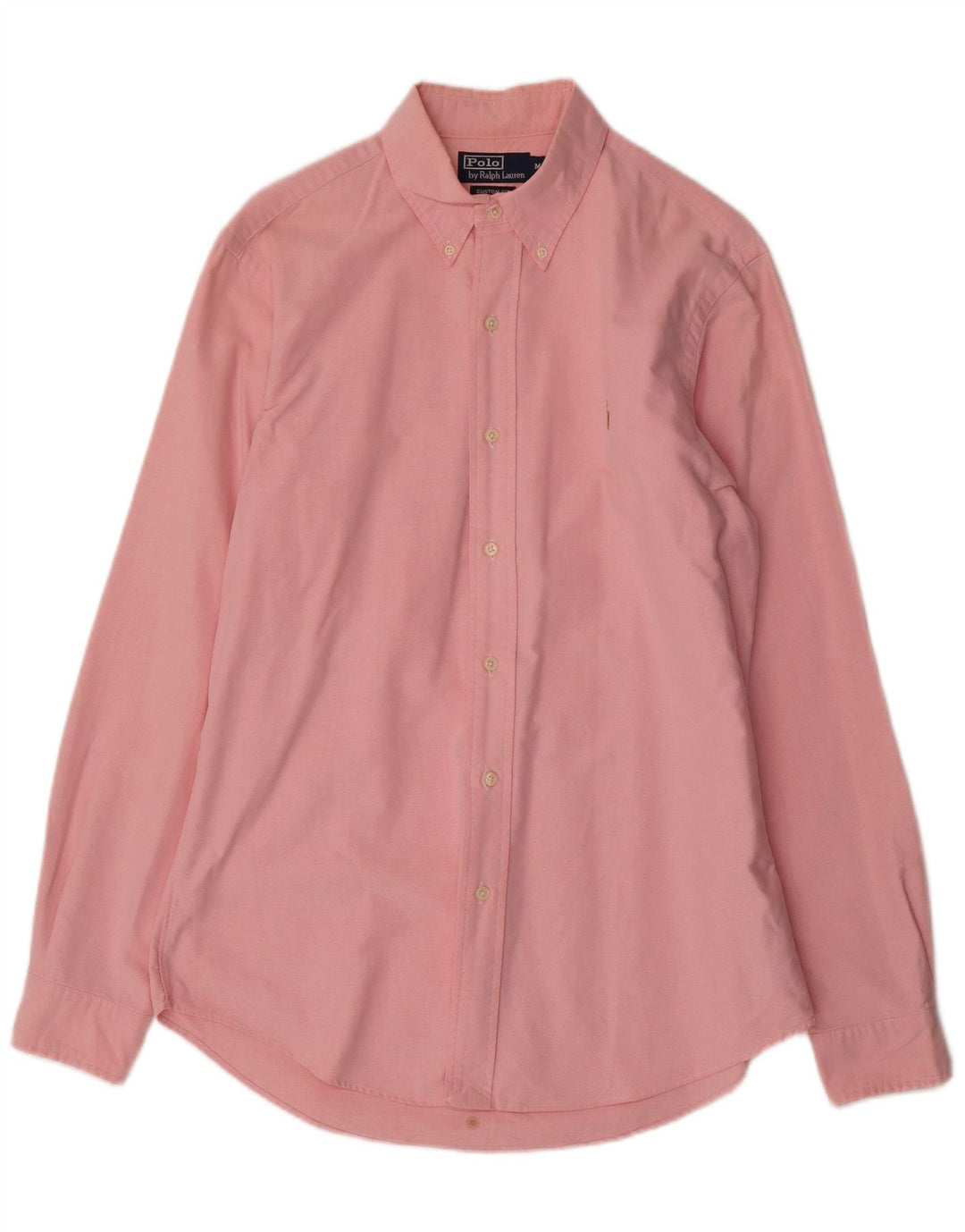 Camicia Polo Ralph Lauren da uomo su misura in cotone rosa medio