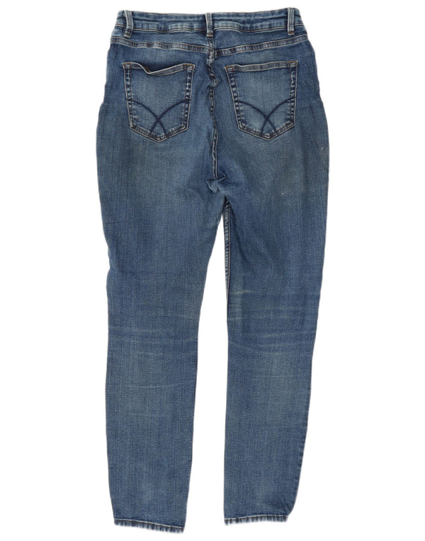 Crew Clothing Jeans skinny da donna UK 12 Medio W28 L30 Cotone blu
