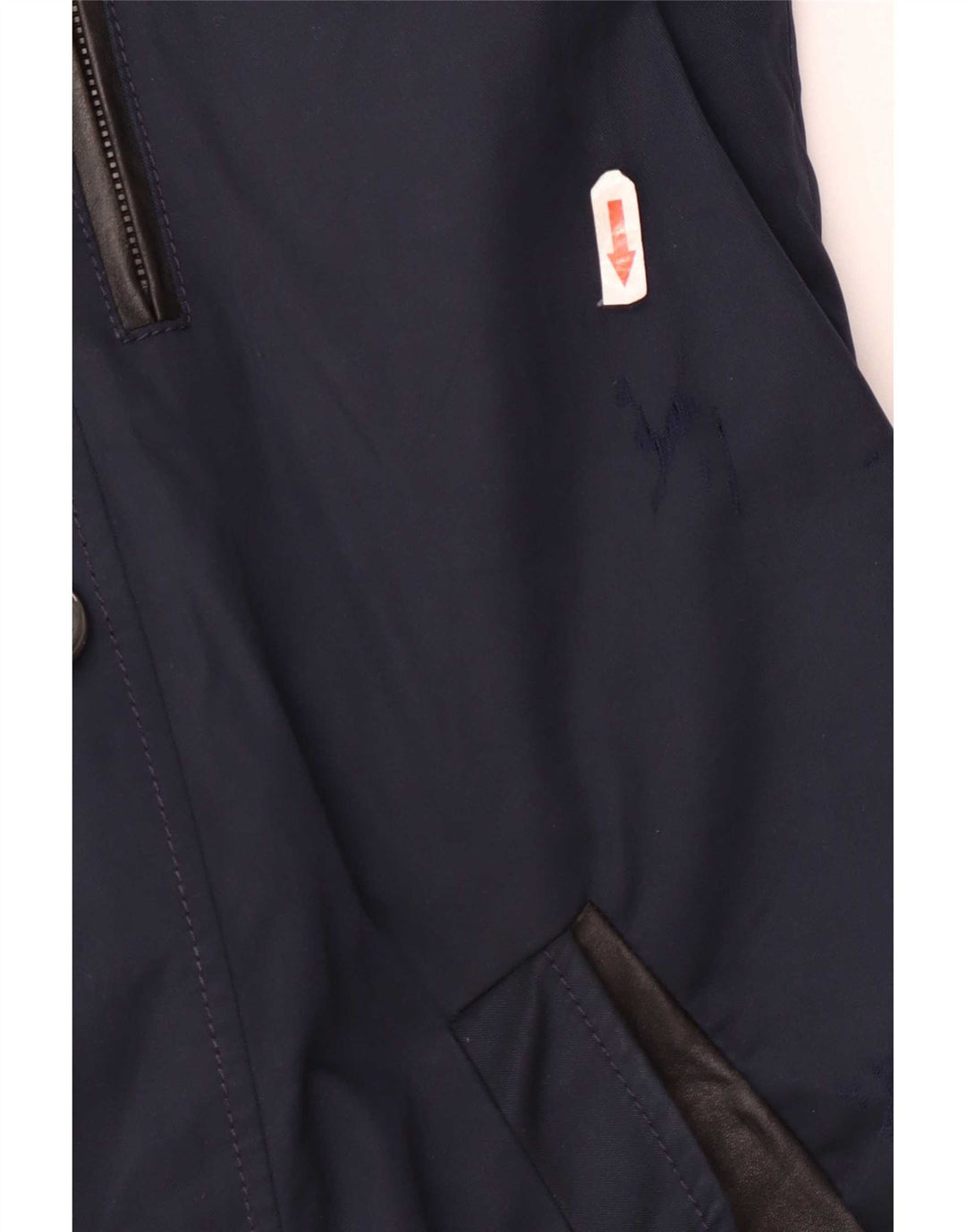 Trench da uomo Hugo Boss EU 48 cotone medio blu navy