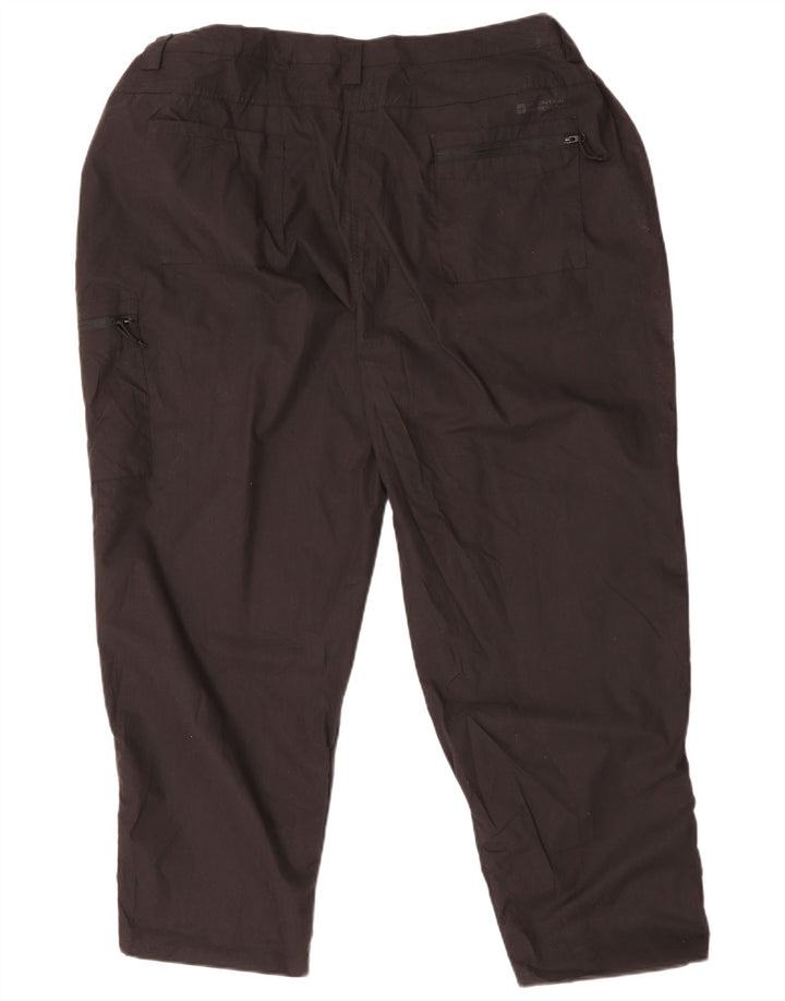 MOUNTAIN WAREHOUSE Pantaloni cargo affusolati da donna UK 22 3XL W42 L28 Nero
