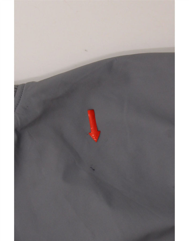 Giubbotto bomber da uomo Zara UK 38 Poliestere grigio medio