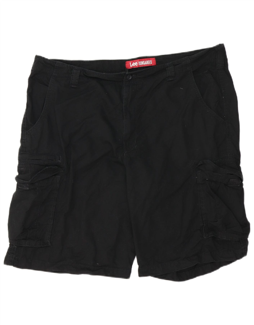 Pantaloncini cargo da uomo Lee Salopette W40 XL in cotone nero