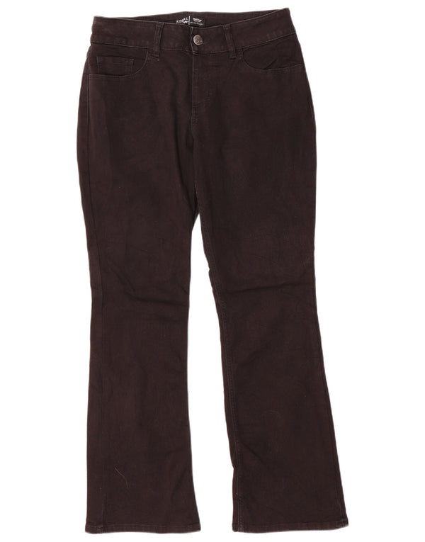 Jeans Lee Riders da donna a vita media bootcut US 8 medio W30 L29 cotone nero