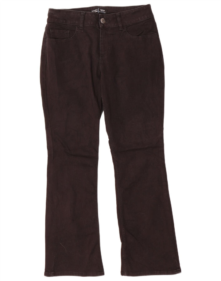 Jeans Lee Riders da donna a vita media bootcut US 8 medio W30 L29 cotone nero