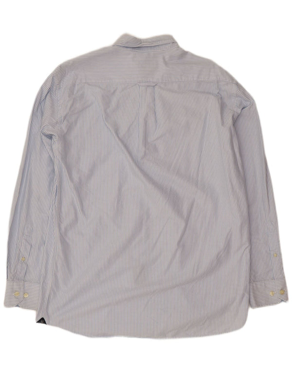 Gant Camicia Uomo Cotone Righe Grandi Blu