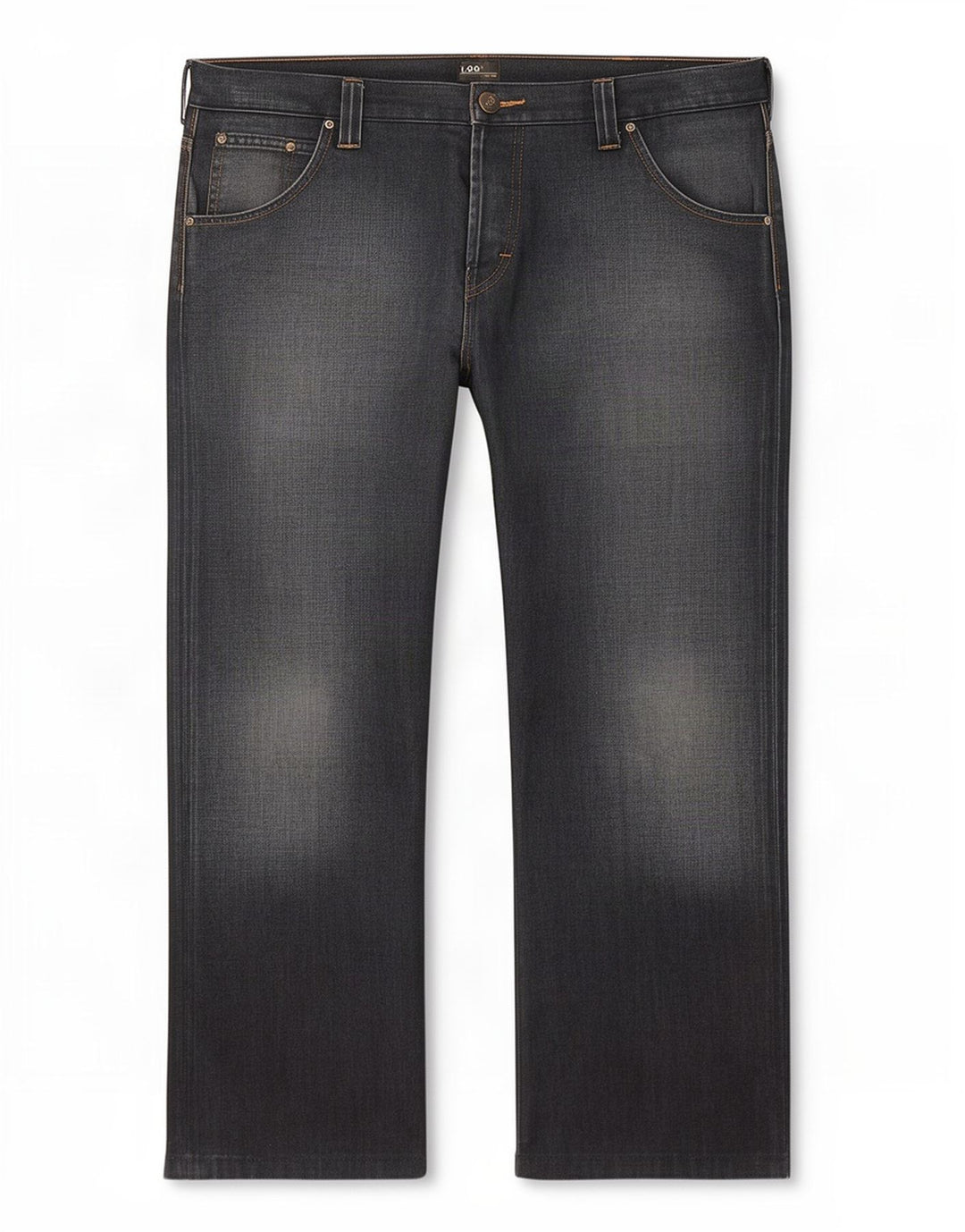 Jeans dritti da uomo Flint Lee W38 L28 cotone blu navy