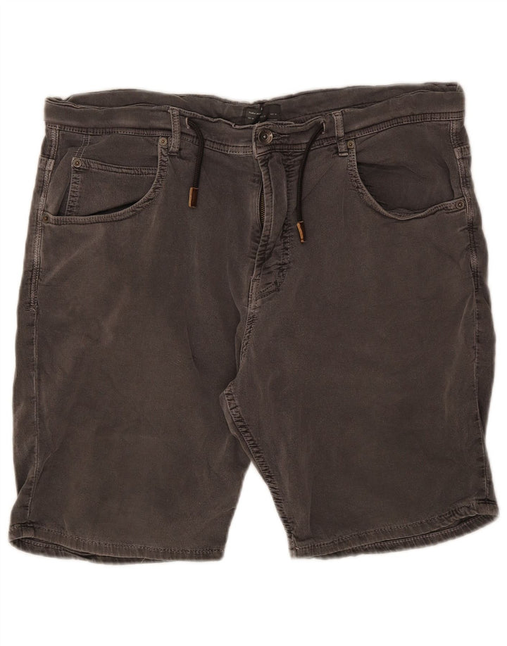 Pantaloncini di jeans da uomo Zara EU 44 Large W34 Grigi