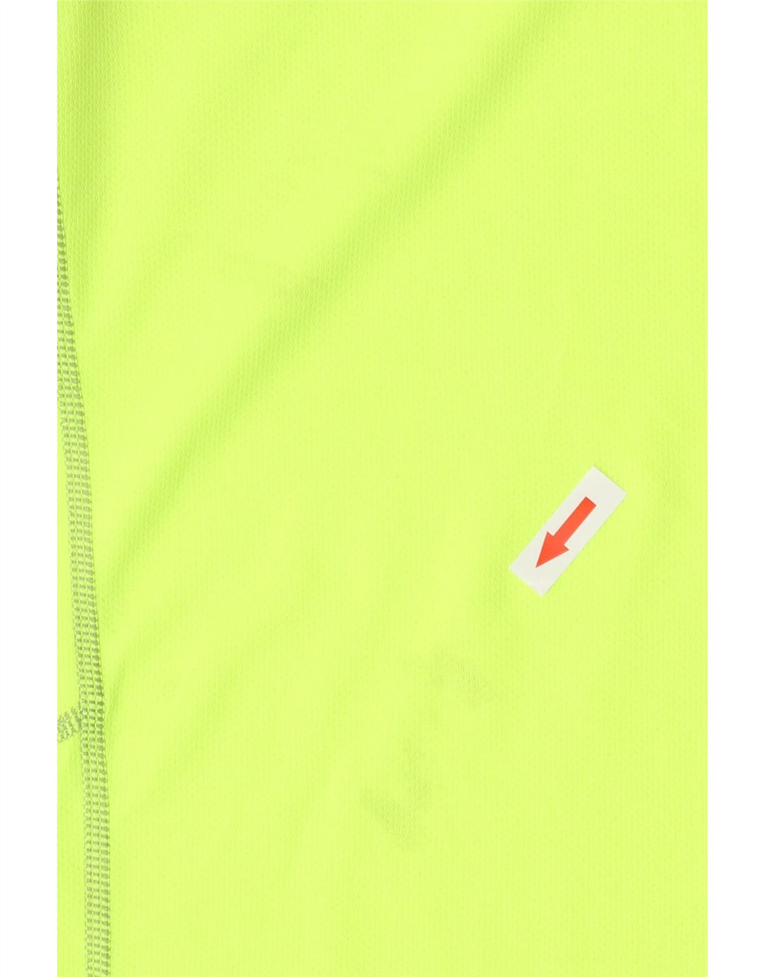 T-shirt da uomo Nike Dri Fit Top in poliestere giallo medio