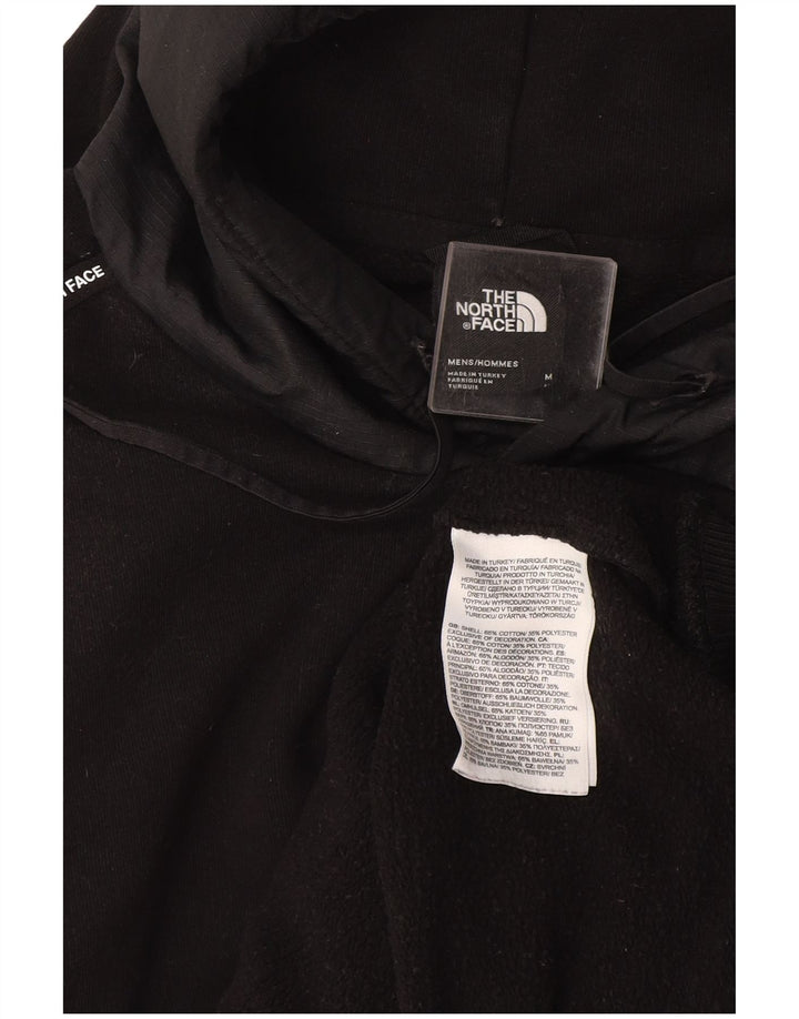 Felpa con cappuccio da uomo The North Face in cotone nero medio