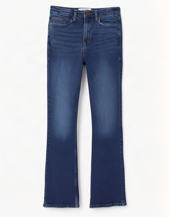 Jeans Brooke Bootcut da donna Fat Face UK 12 Medio W28 L29 Cotone blu