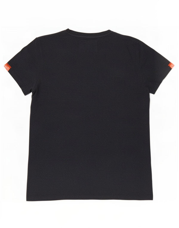 T-shirt da uomo Superdry Top Small in cotone grigio